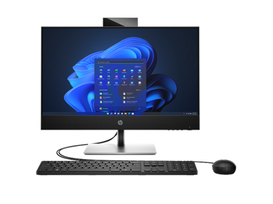 HP AiO računalo ProOne 440 G9 / Intel Core i7-12700T, 23.8", 1920 x 1080, 8 GB RAM, 512 GB SSD, Windows 11 Pro, crna